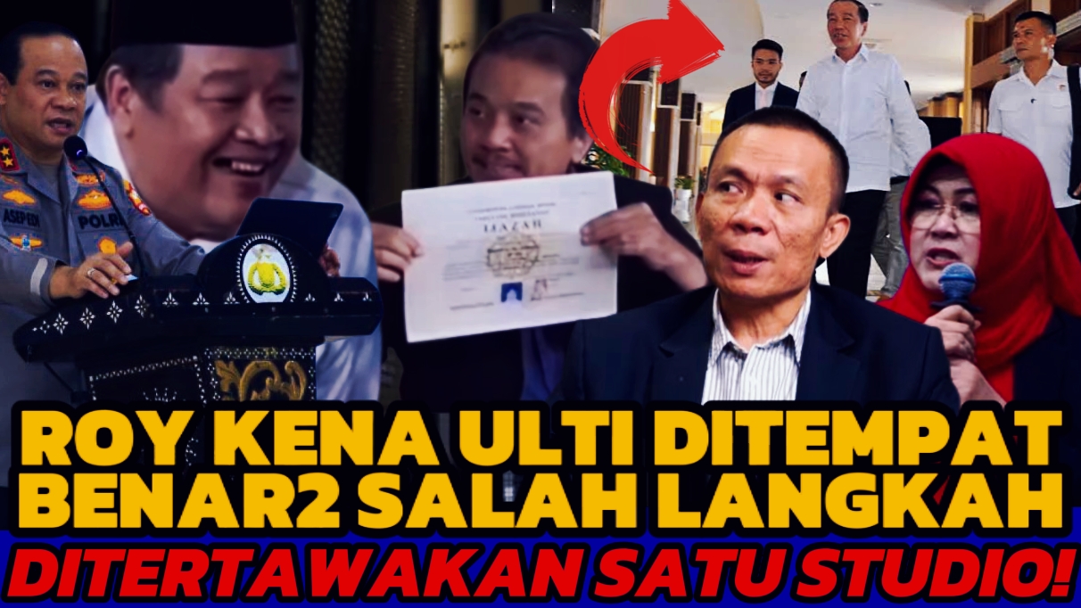 ROY TERLALU NYEROCOS AKIBATNYA TAK SADAR UNGKAP KEBOHONGAN SENDIRI, PAK ...