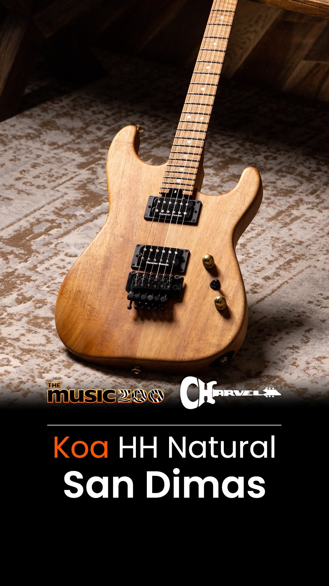 Charvel San Dimas Custom Shop KOAフレイム How bout one that's 𝐑𝐎𝐀𝐒𝐓𝐘, 𝐓𝐎𝐀𝐒𝐓𝐘 🔥 𝐚𝐧𝐝 𝐊𝐎𝐀