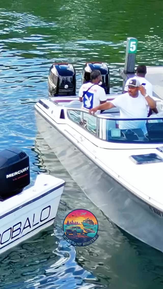 Contact was made … other boaters not happy! #boatrampministry #boatramp ...