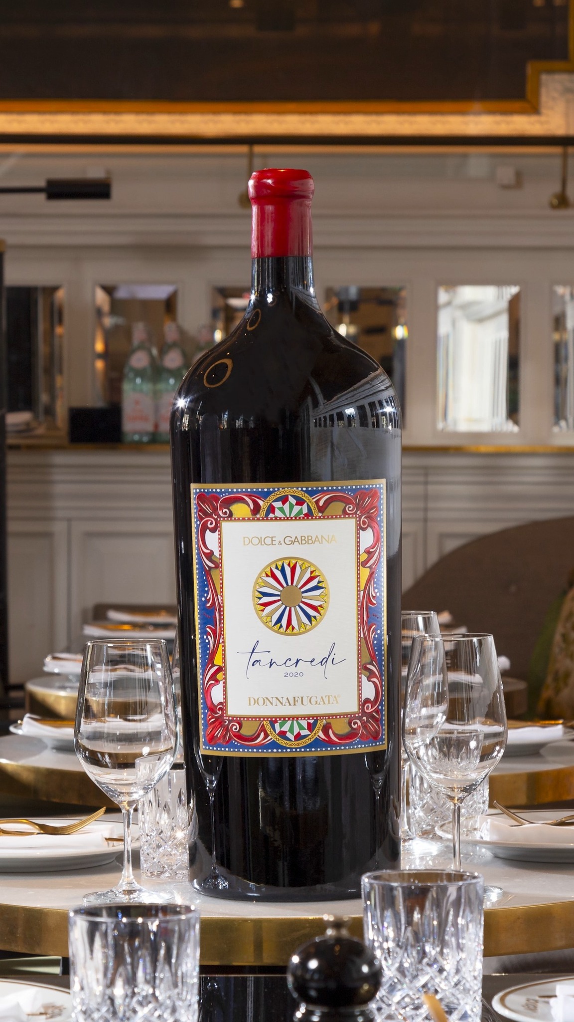 Tancredi, the historic red of the Sicilian winery Donnafugata, is