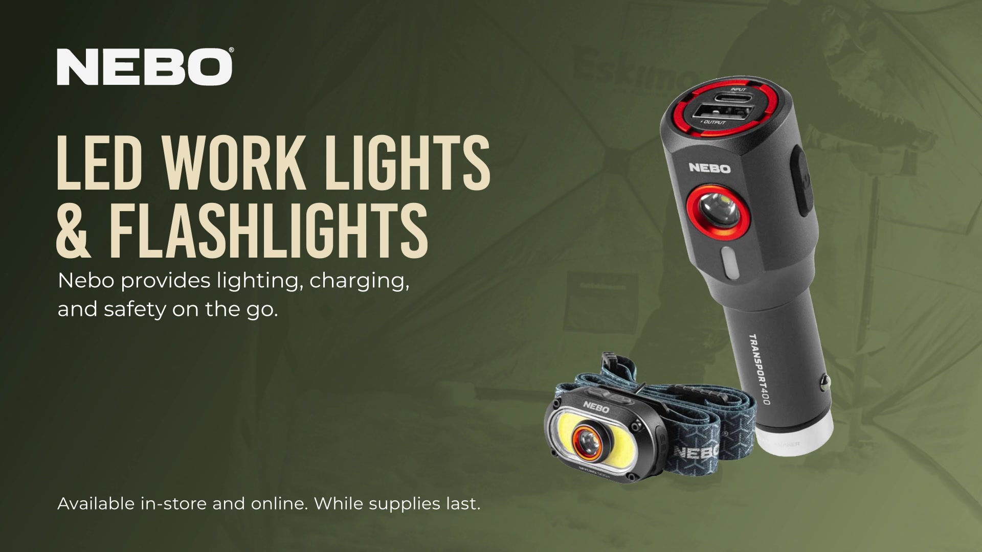 nebo car charger flashlight Transport 400 2-In-1 & — Tundra Lifestyle The TRANSPORT 400 is the ultimate 2 NEBO TRANSPORT 400 2-In-1 Car