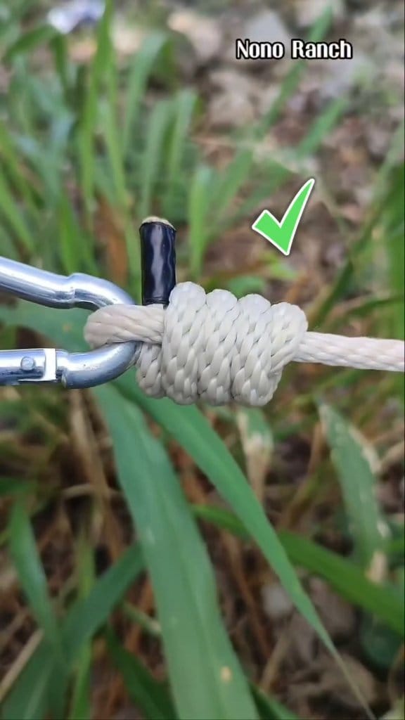 Aprende a hacer este práctico y sencillo nudo para argollas 👌💯 #amarres ...