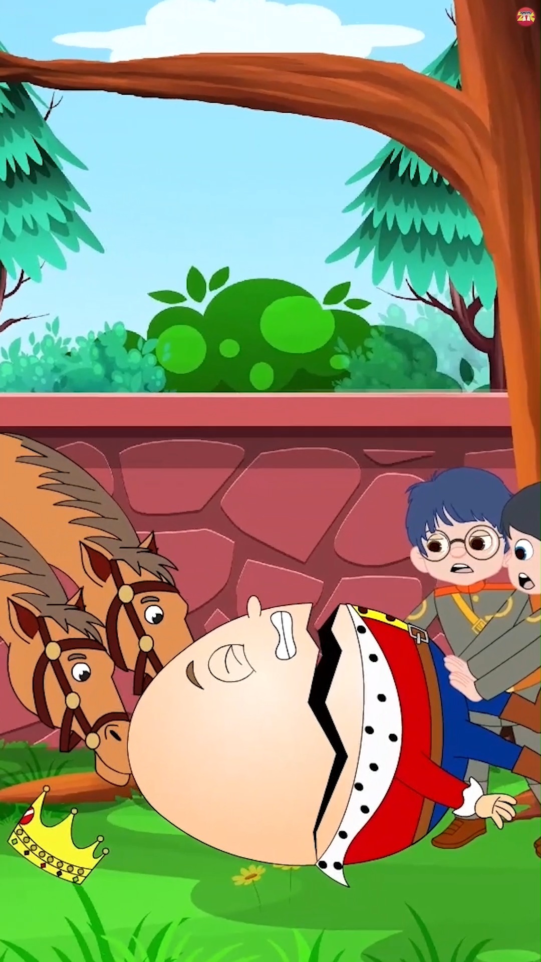 Humpty Dumpty Sat on a Wall Zingy Kidz Nursery Rhymes and Stories ...