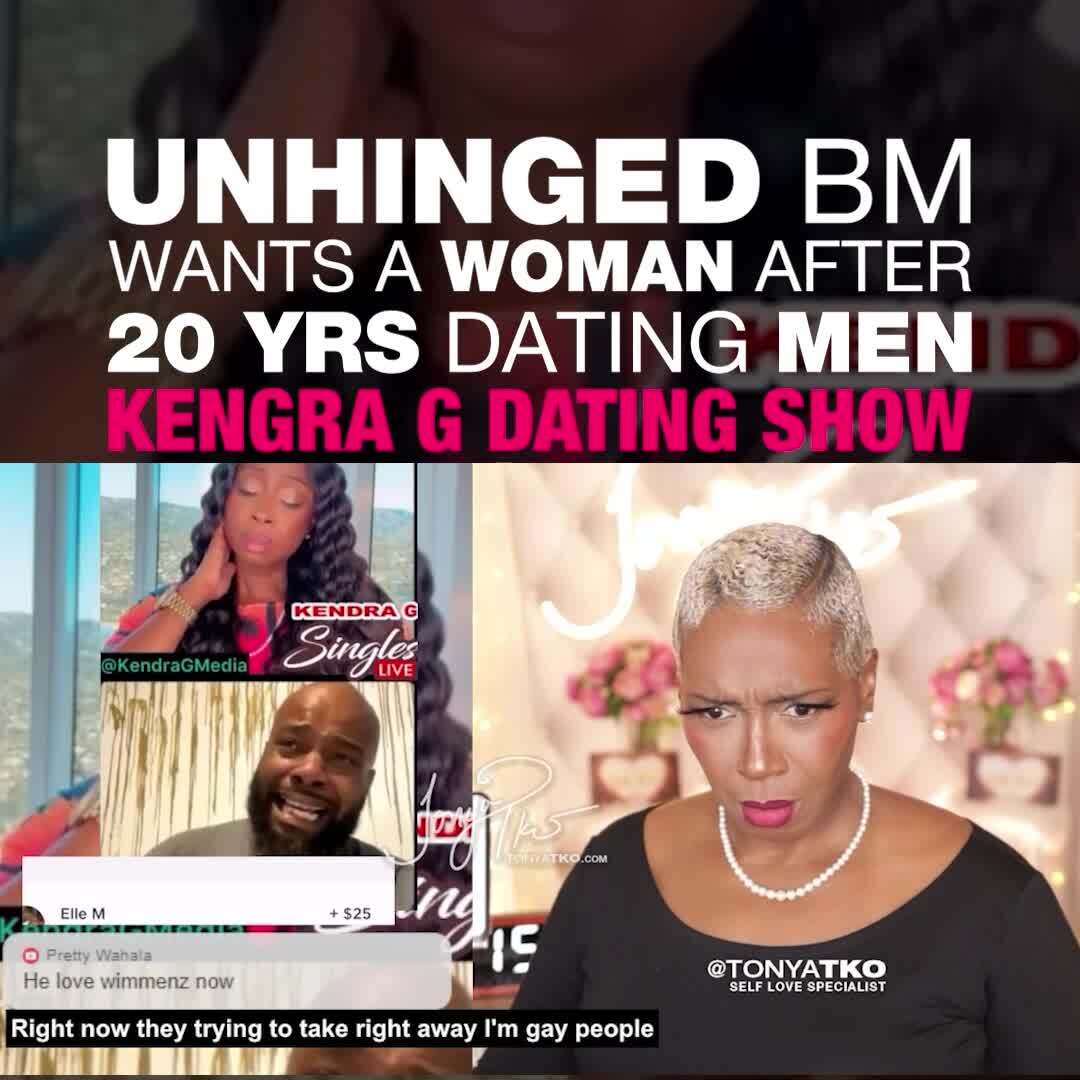 Unhinged BM Wants a Woman After 20 Yrs Dating Men! (@KendraG) A man ...