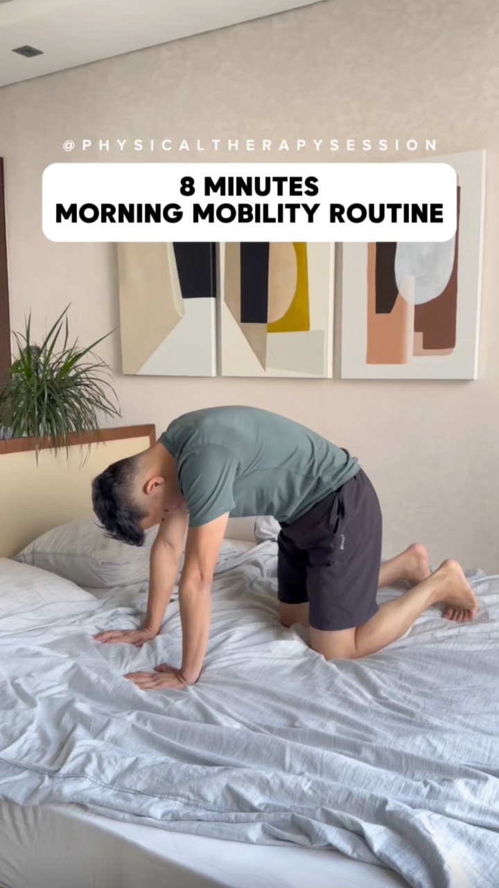 Invest just 8 minutes in this morning mobility routine. It enhances ...