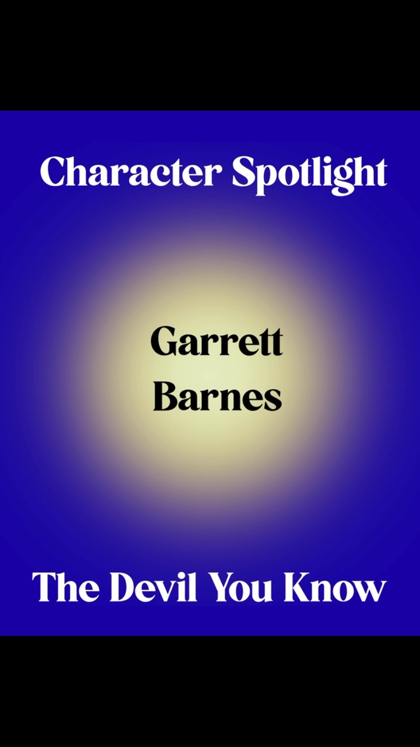 And now we spotlight Garrett Barnes, the MMC of my upcoming