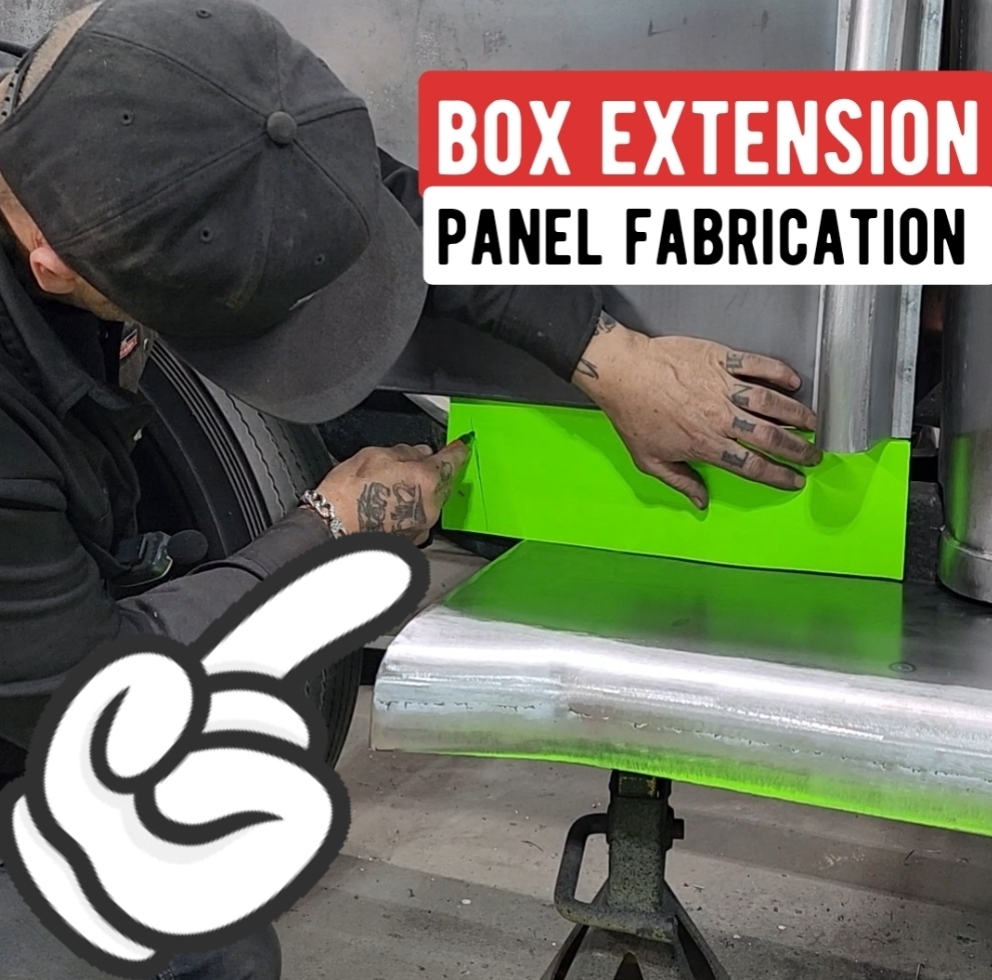 Fabricating the box extension panel 🛠 | Bad Chad | Facebook
