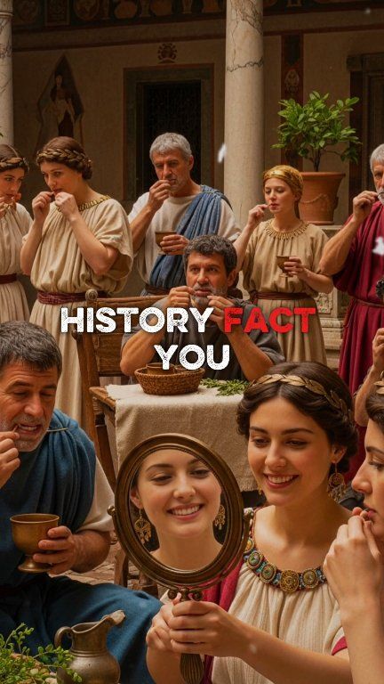 Ancient Romans used crushed mouse brains as toothpaste. They believed ...