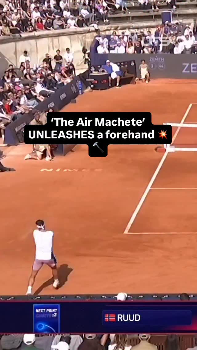 😳🗡️ Who wants see to more forehands like THIS from ‘The Air Machete’ at ...