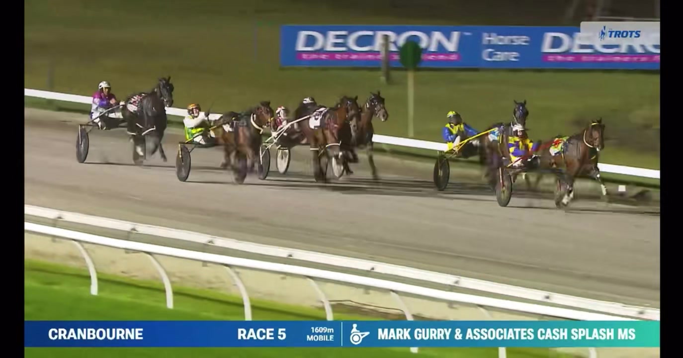 STRAPPING RED with an all the way lead and win for driver Ewa Justice ...
