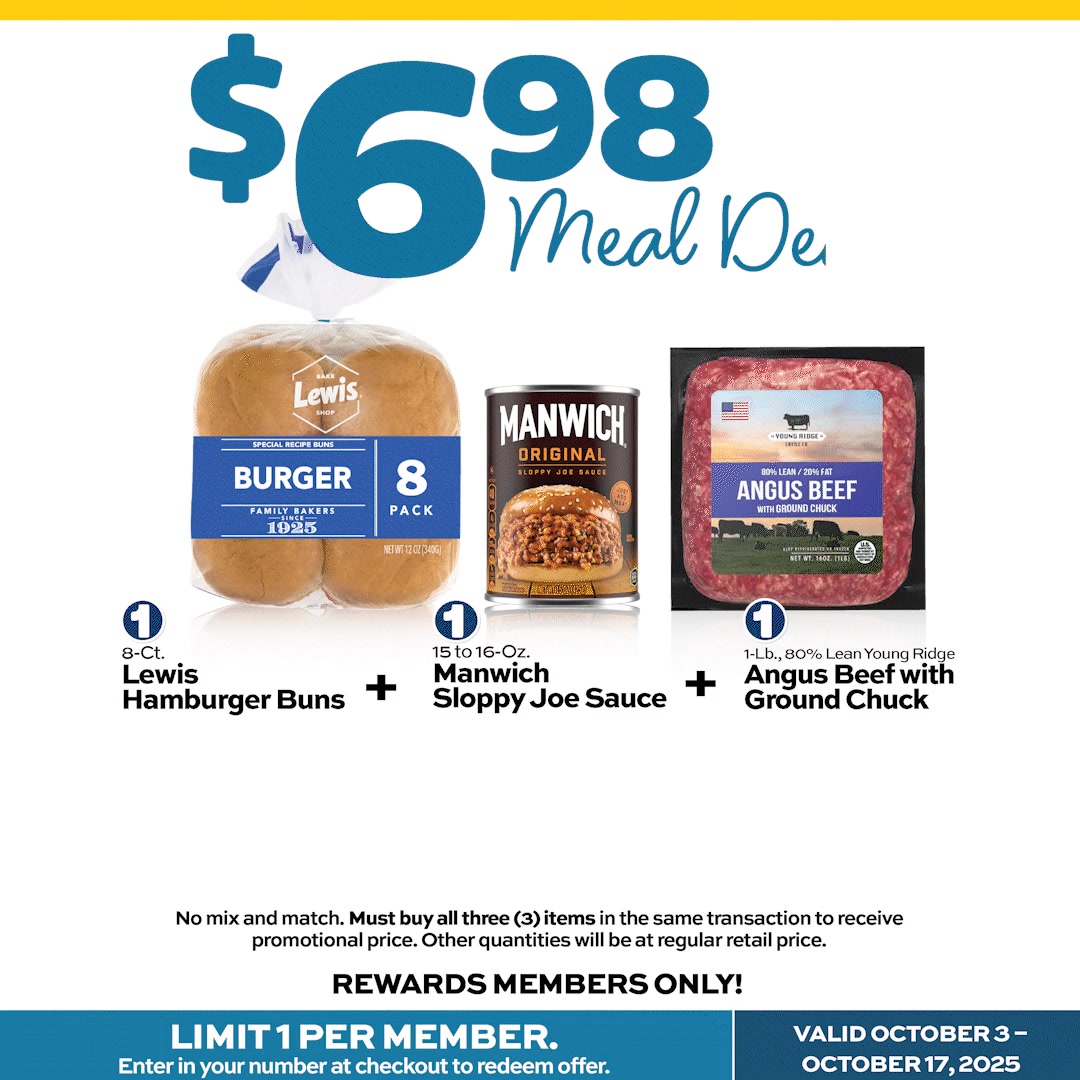 Rewards members, claim this meal deal! 💸 Get all your ingredients for a ...