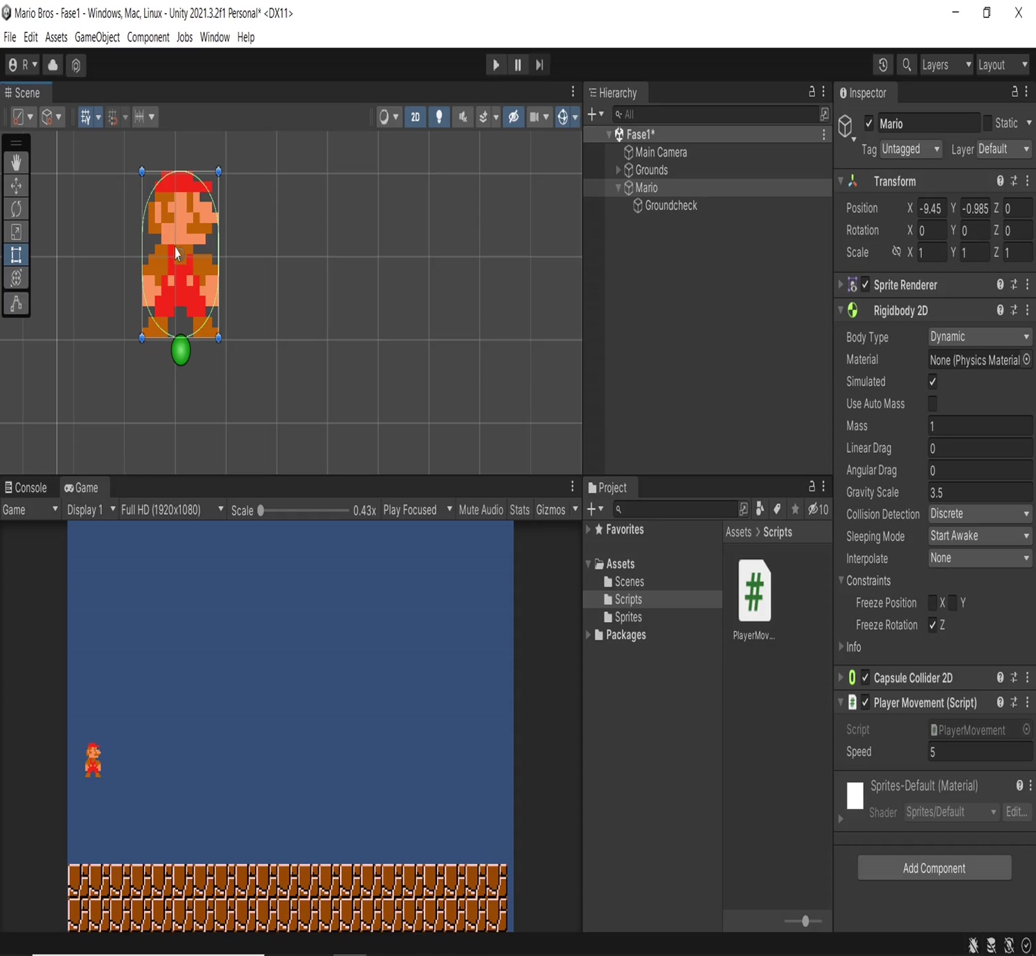 🍄⭐Esse é a terceira vídeo aula da série criando SUPER MARIO BROS do Nes ...