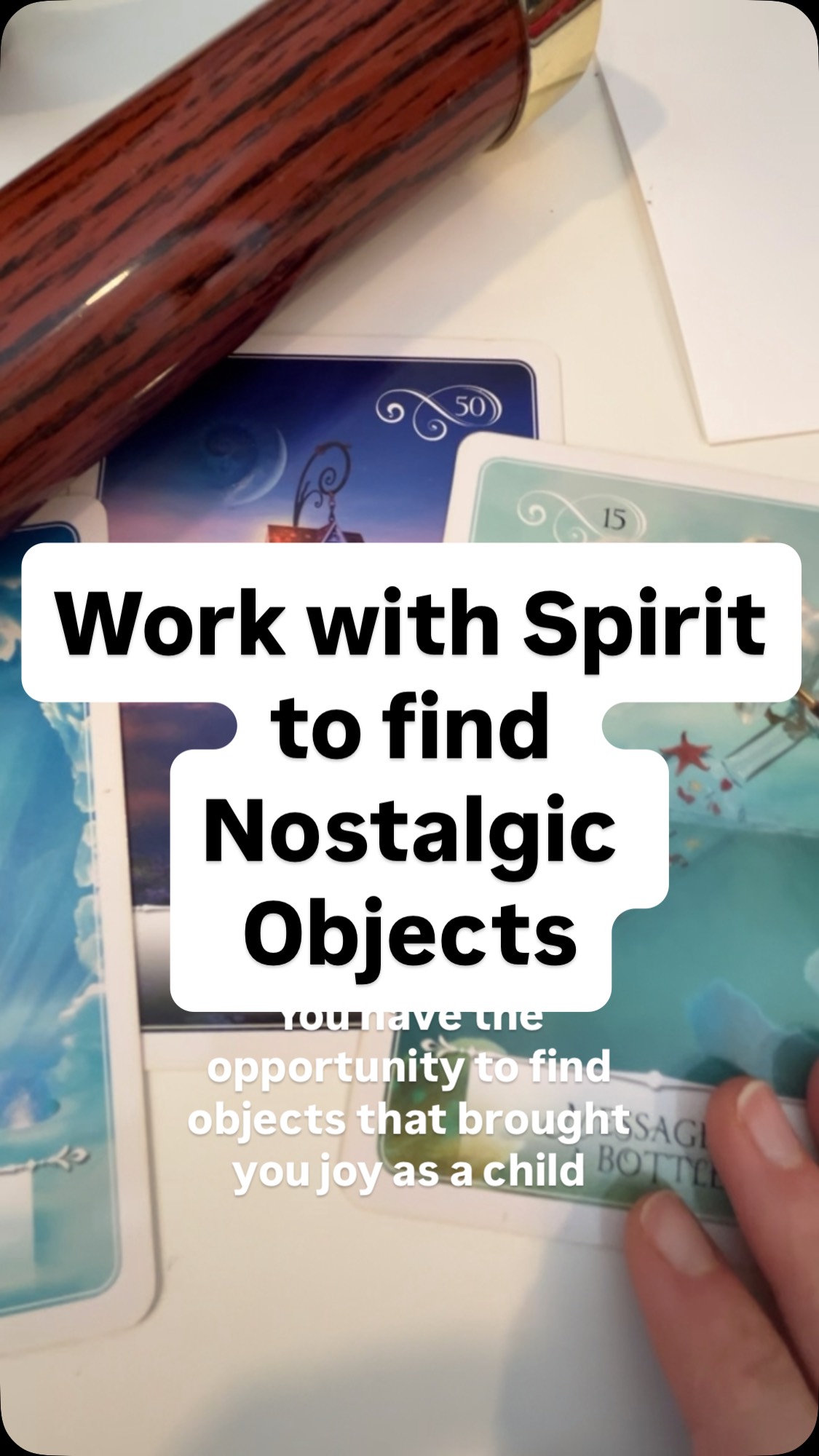 Imagine working with Spirit to uncover magical objects that brought you ...