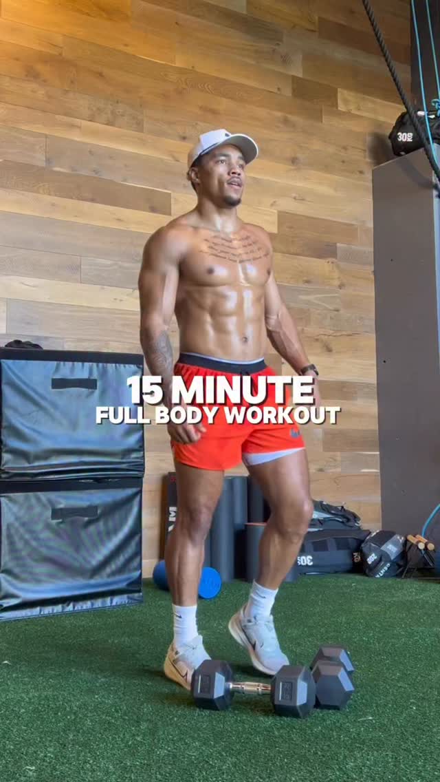 15 MINUTE FULL BODY WORKOUT ⚡️ - 4 ROUNDS | 30 SECONDS EACH EXERCISE ...