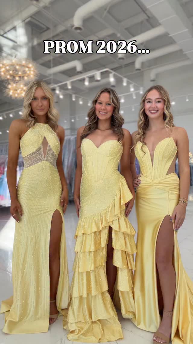 It’s 💛PROM TIME💛 @ Breeze!!! All the newest styles are here for YOU ...