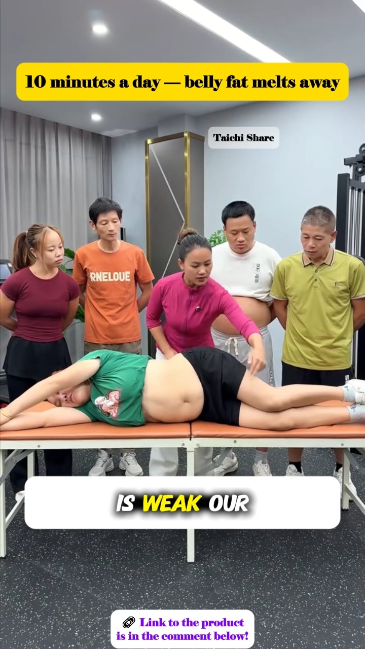 The “core belly fat-burning” move — perfect for middle-aged people! No ...
