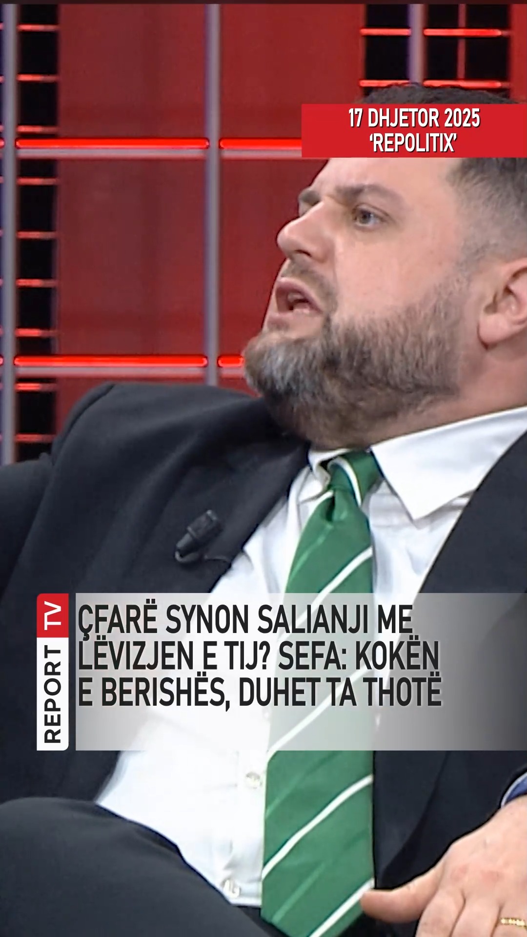 Çfarë synon Salianji me lëvizjen e tij? Sefa: Kokën e Berishës, duhet ...