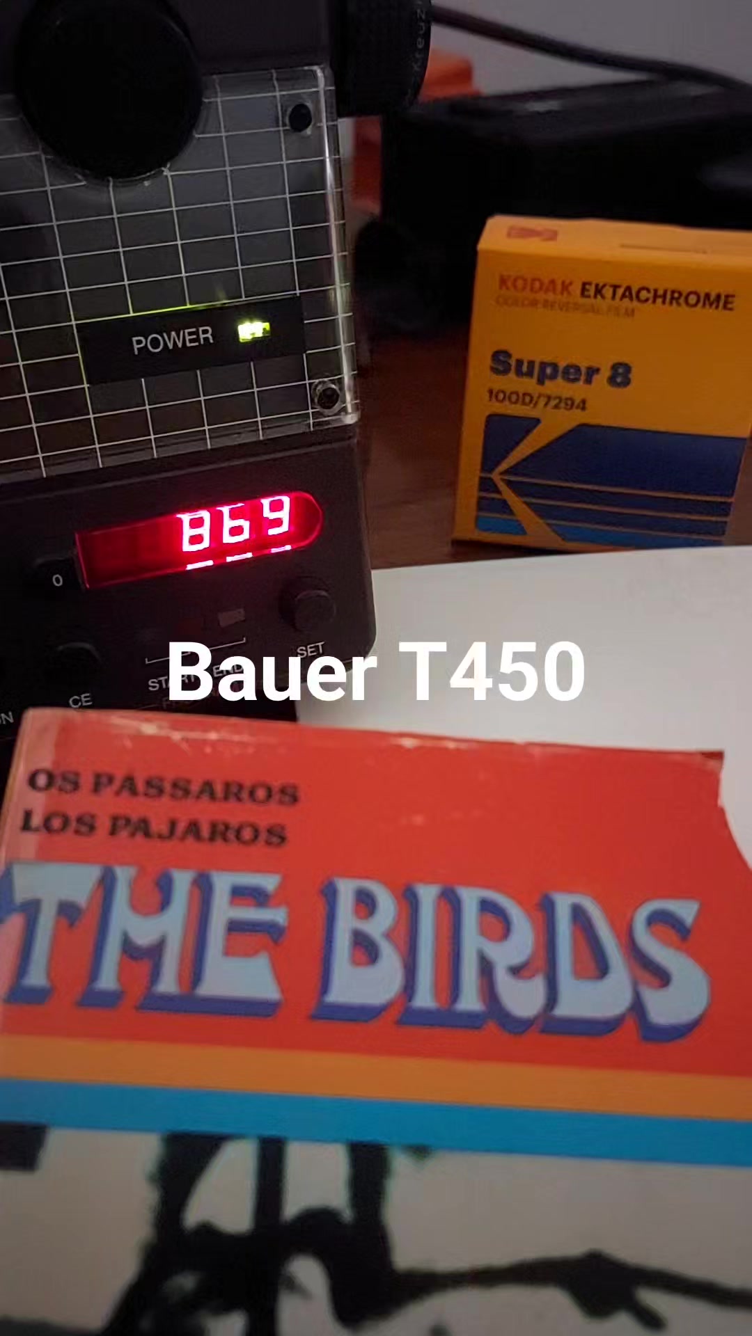 Bauer T450 with Schneider f 1.1 11-30 mm lens