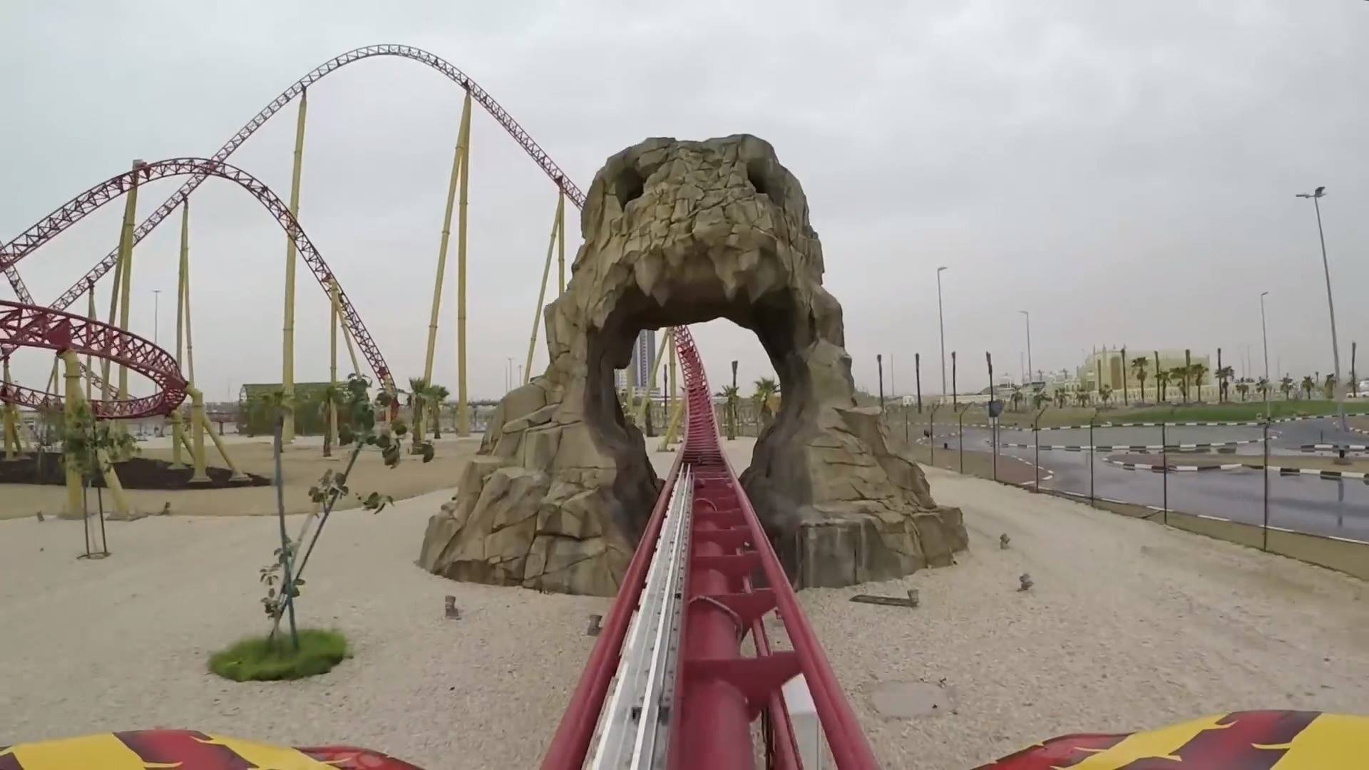 Velociraptor is an AWESOME launched coaster at IMG Worlds in Dubai ...