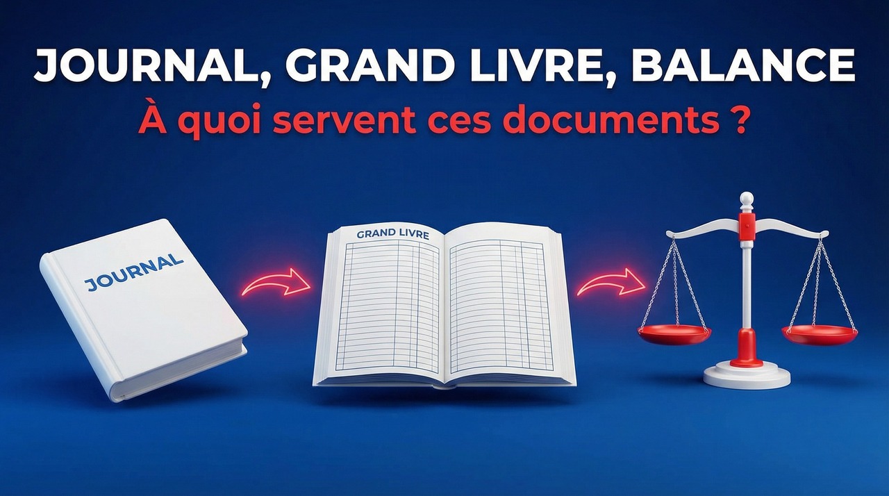 Journal, grand livre, balance : à quoi servent ces documents ? | Compta ...