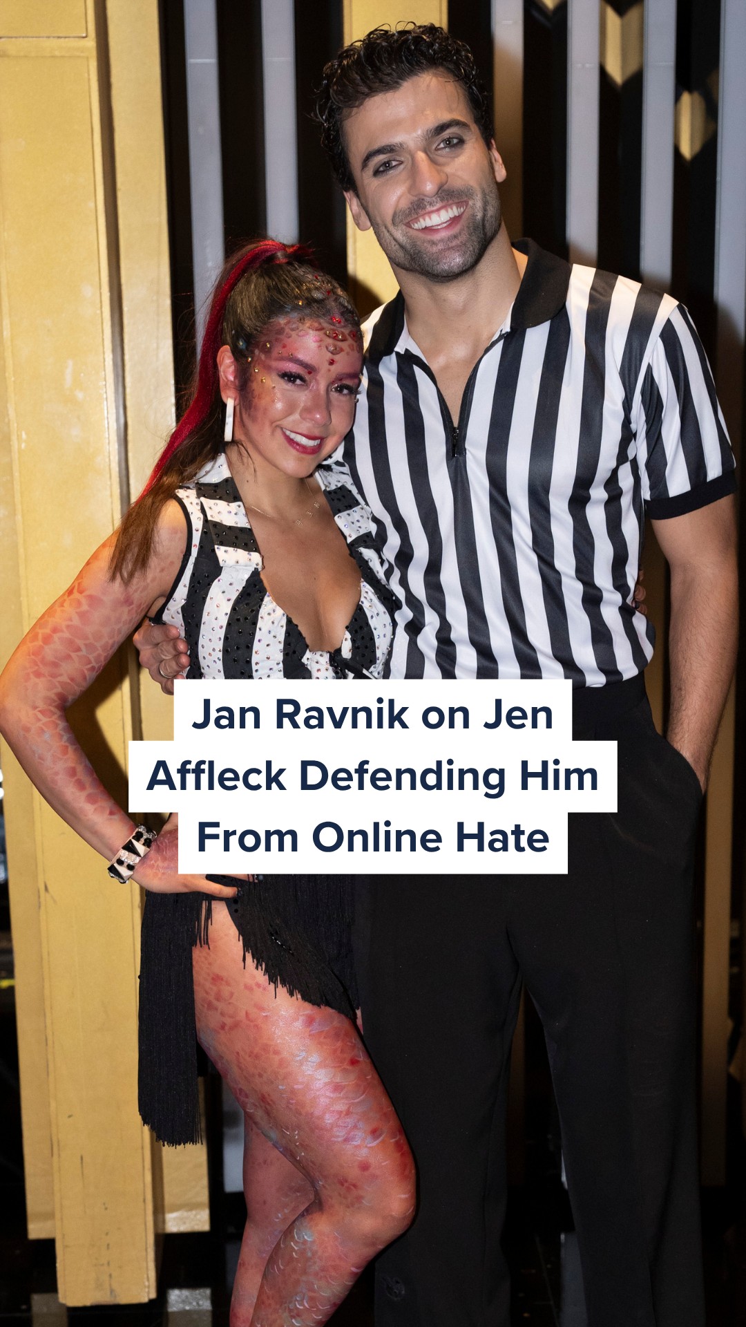 We asked Jan Ravnik what it felt like to have Jen Affleck defend him ...