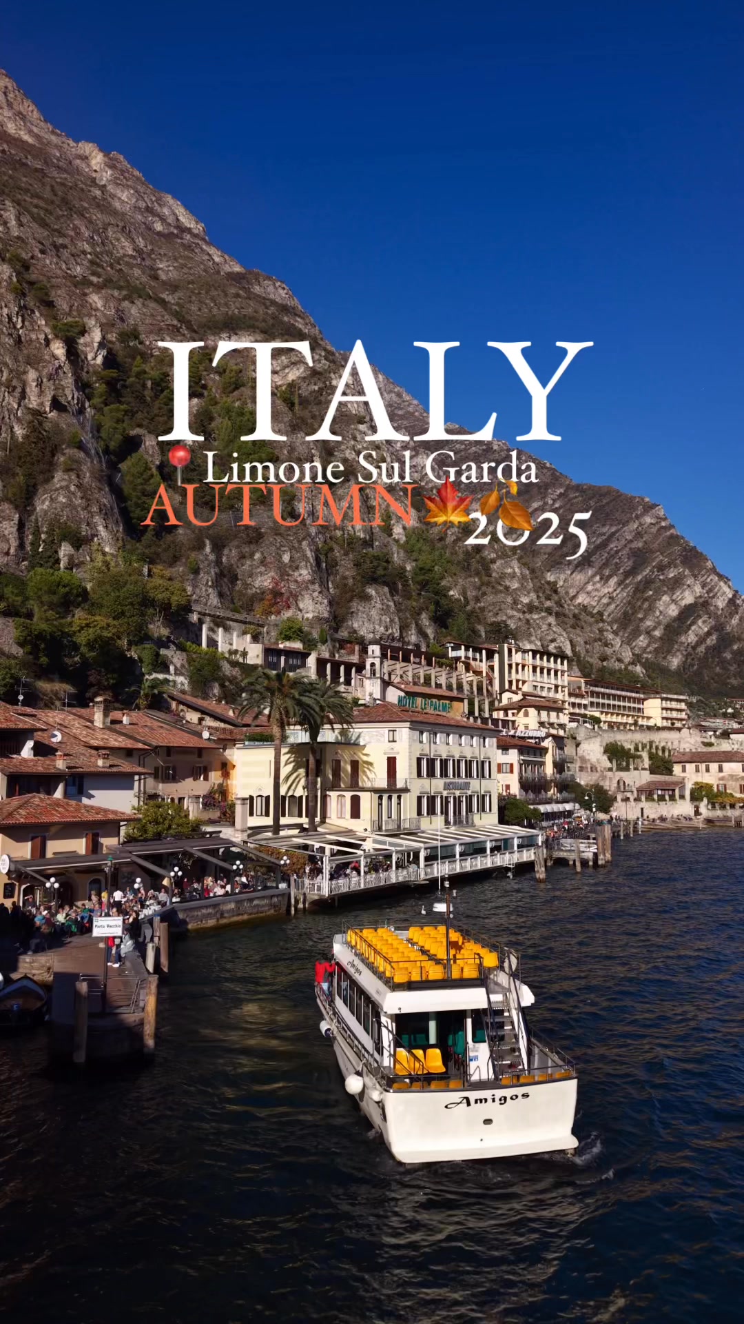 📍Riva del Garda🌴| Italy🇮🇹💚🤍 ️| Autumn🍁🍂2025 #rivadelgarda #trentino # ...