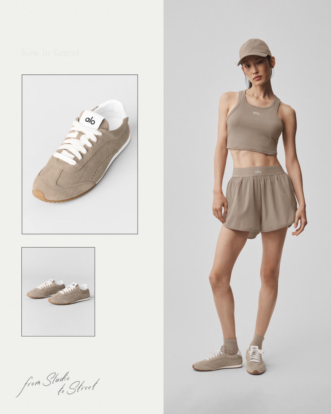 Ground your look in Gravel, the Sunset Sneaker's newest shade