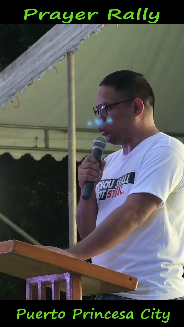 Mapayapang Prayer rally sa Puerto Princesa City One Palawan | Pedrito ...