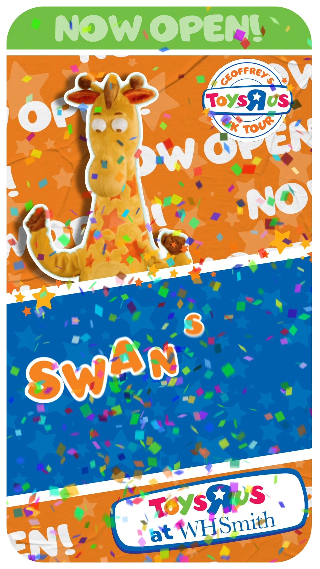 The wait is over! Your brand new Toys“R”Us at WHSmith in Swansea is now ...