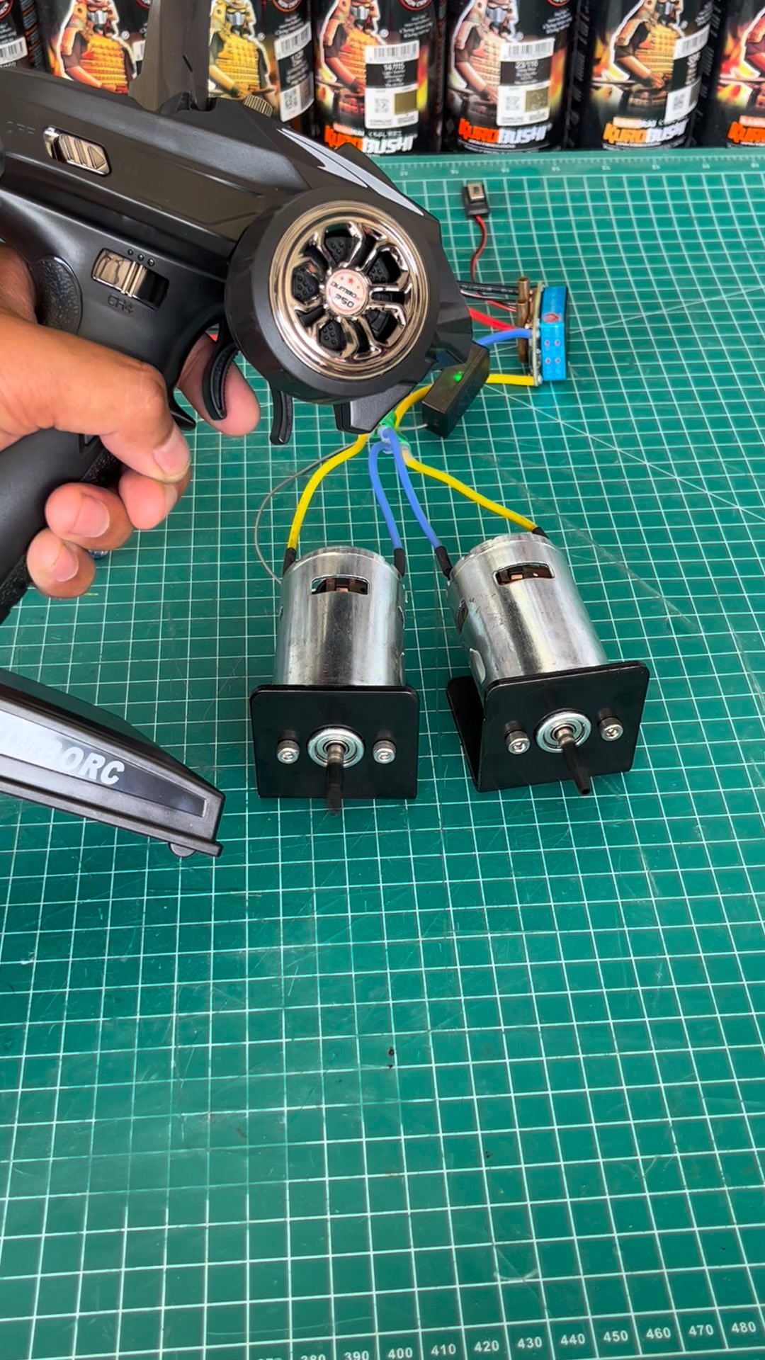 ESC New Rain For Control Double Motor 775 #rcboatbatam #escnewrain # ...