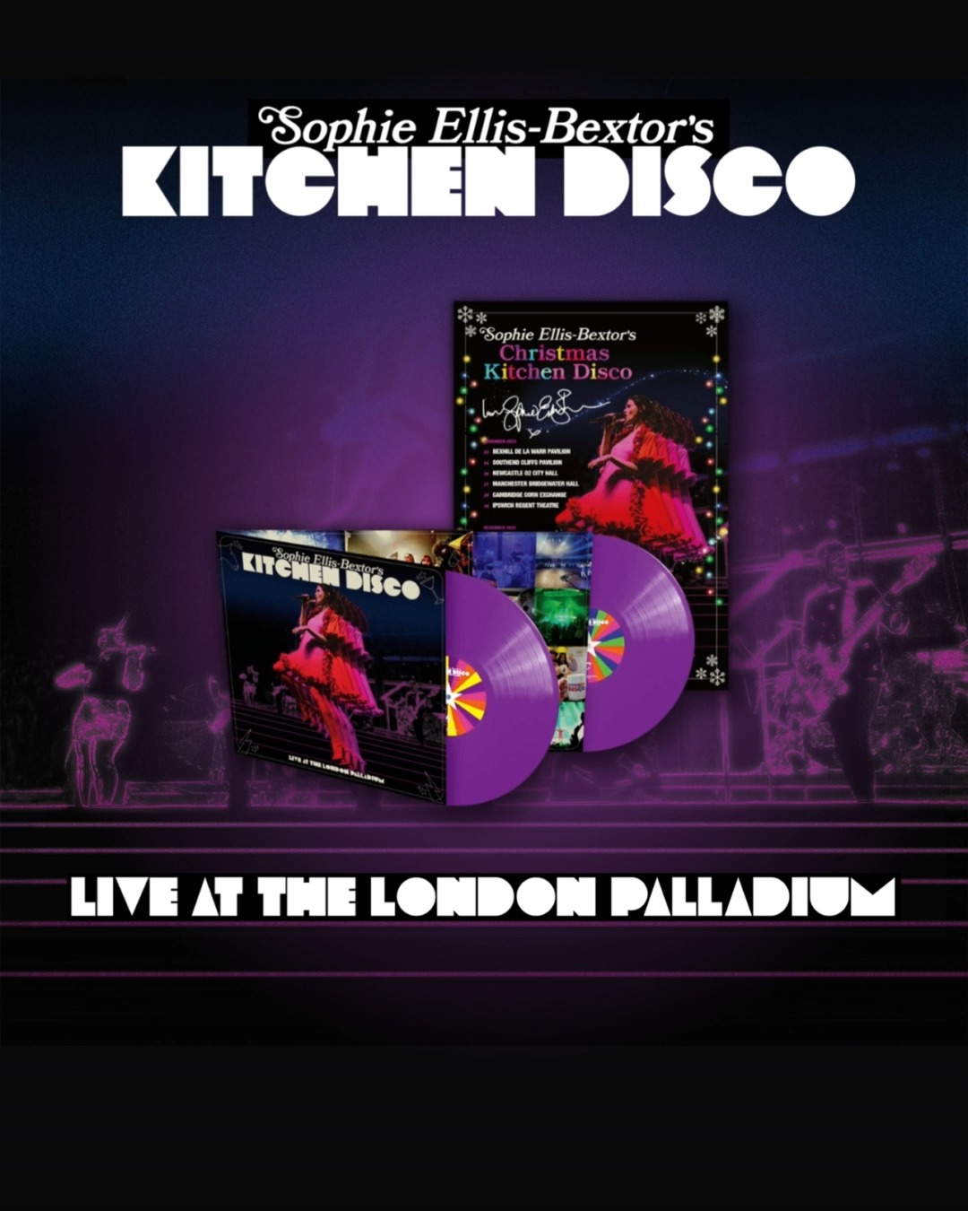 The brand new mini-album “Live at The London Palladium” is