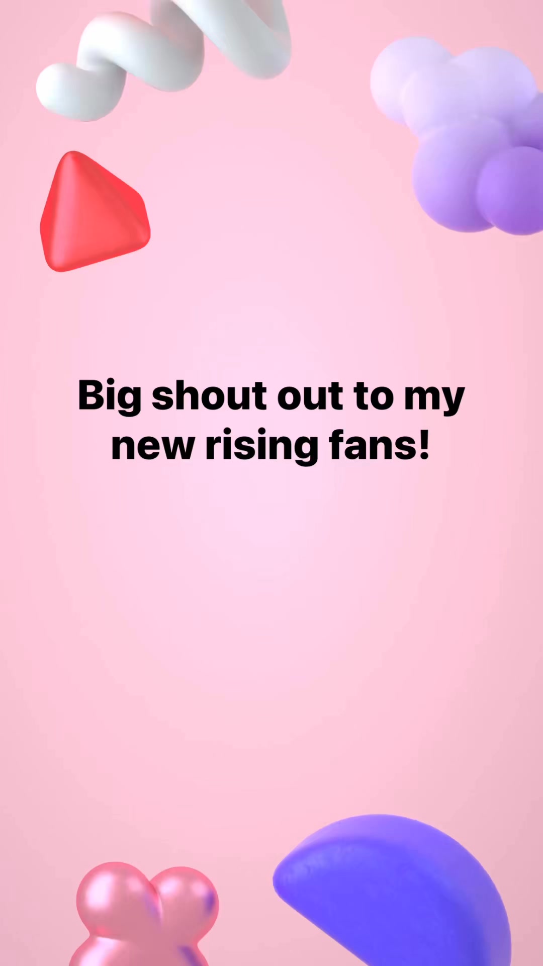 Big shout out to my new rising fans! Rhonda Sumlin, Pat Turner, Kayla ...