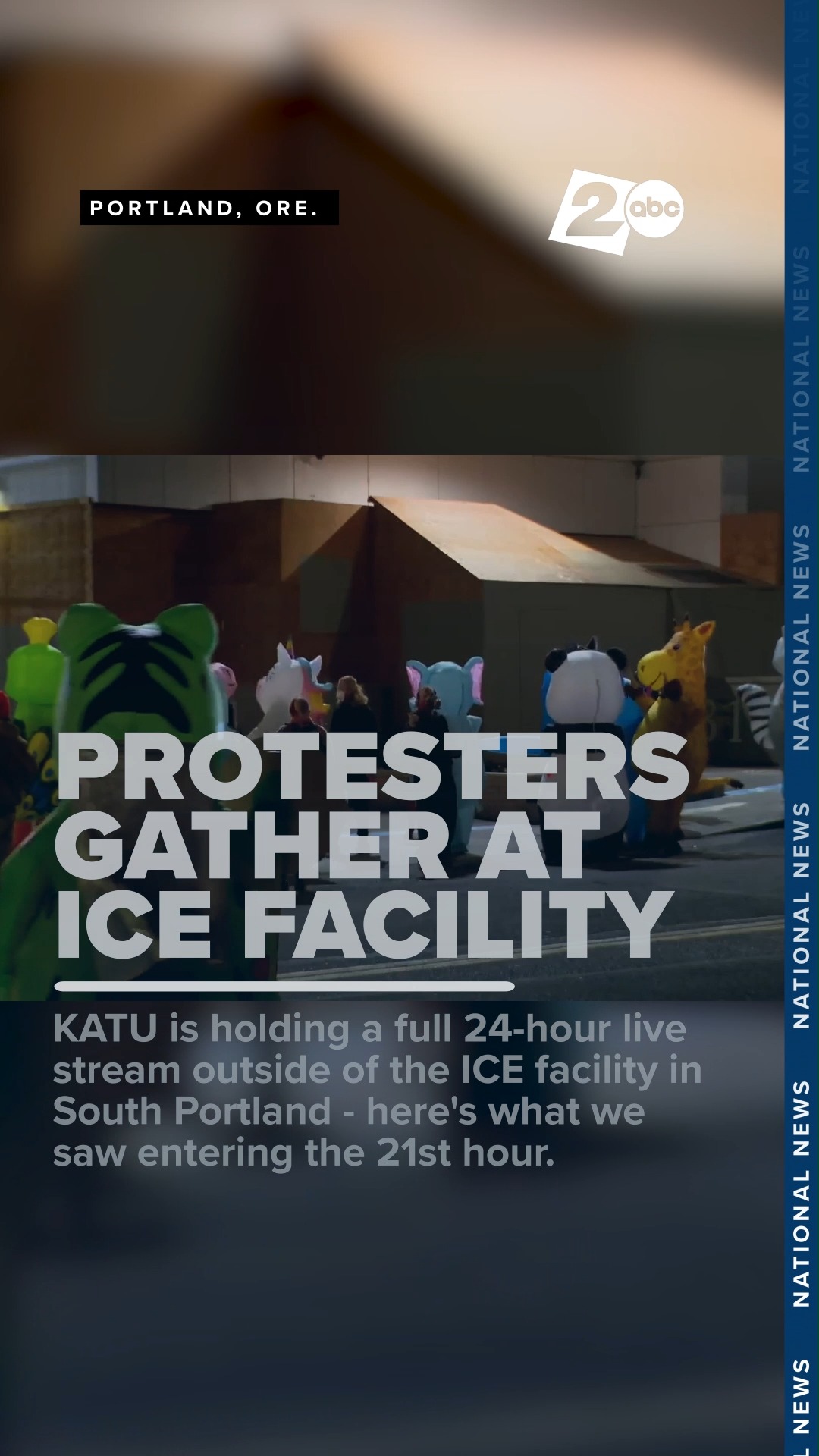 We are nearing the end of our 24-hour livestream outside of the ...