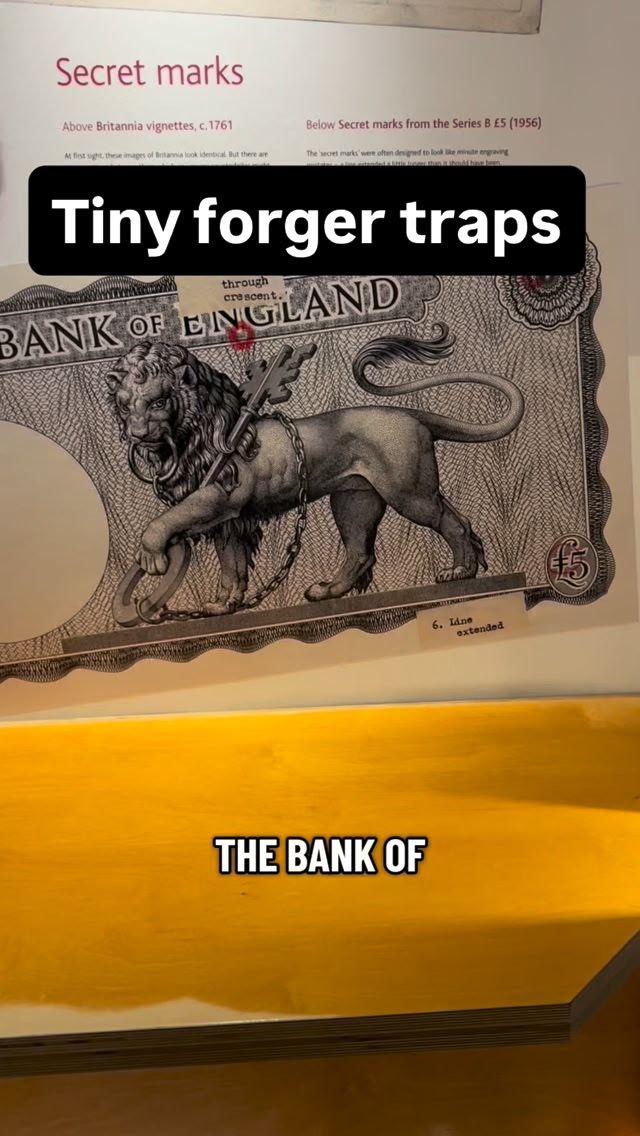 The Bank of England created special hidden features to stop forgery in ...