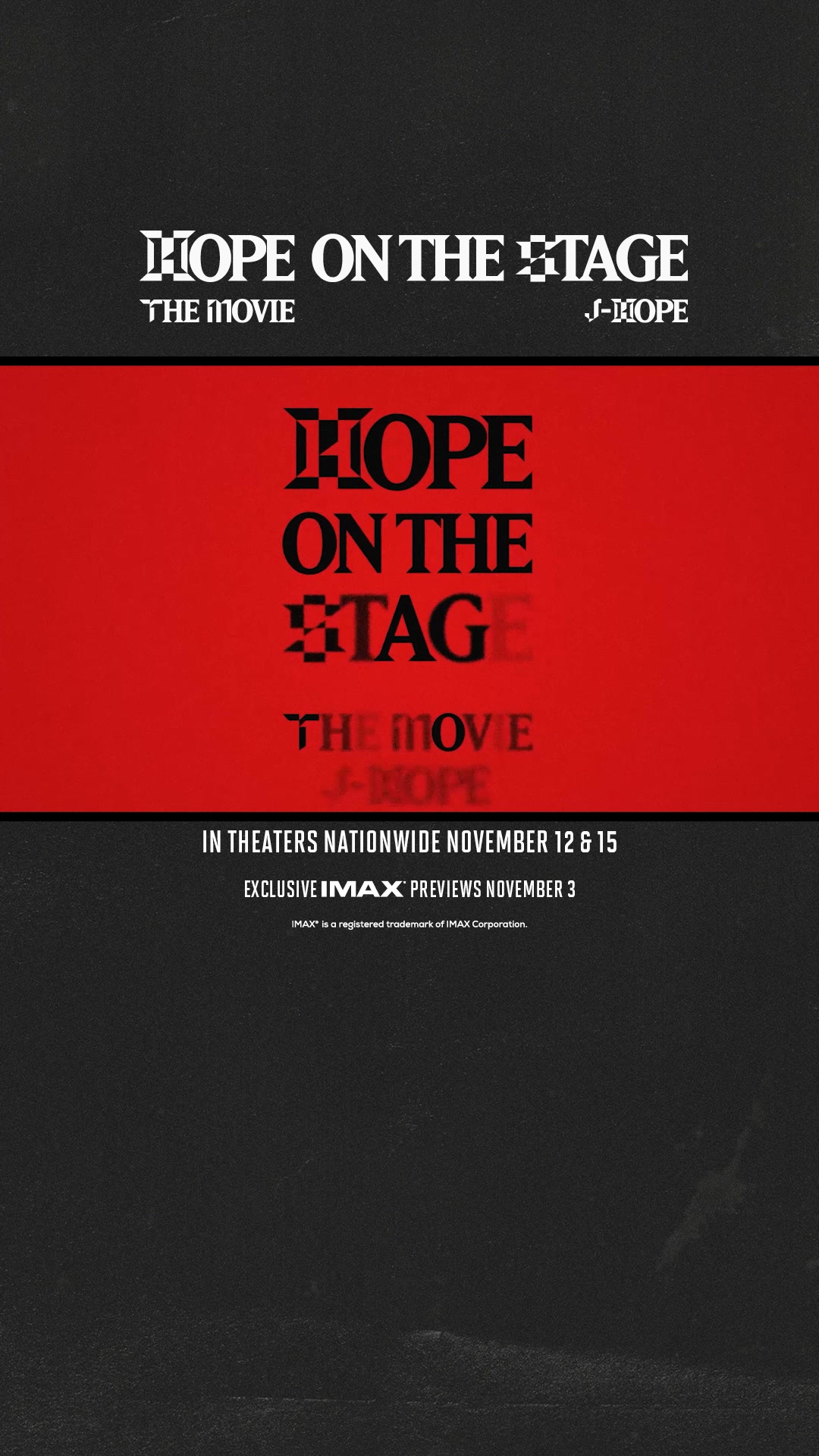Don't miss the exclusive IMAX® previews of the brand new concert