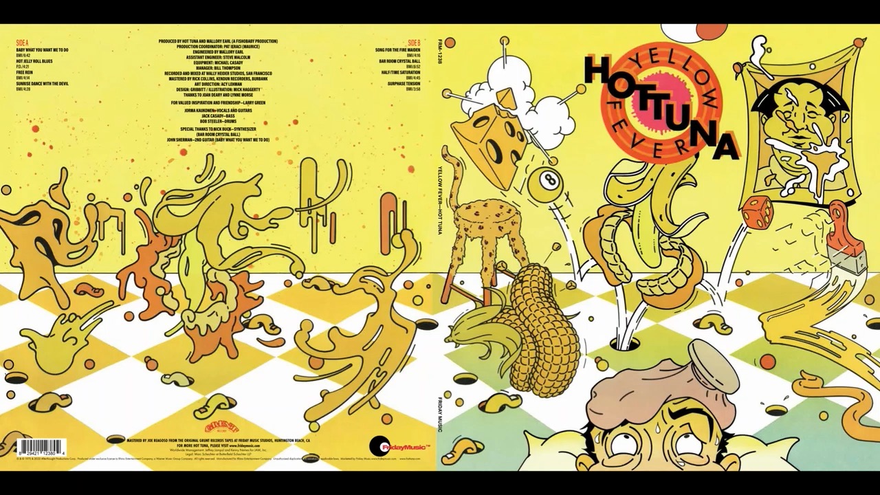 Celebrate 5 decades of Hot Tuna masterwork YELLOW FEVER with a