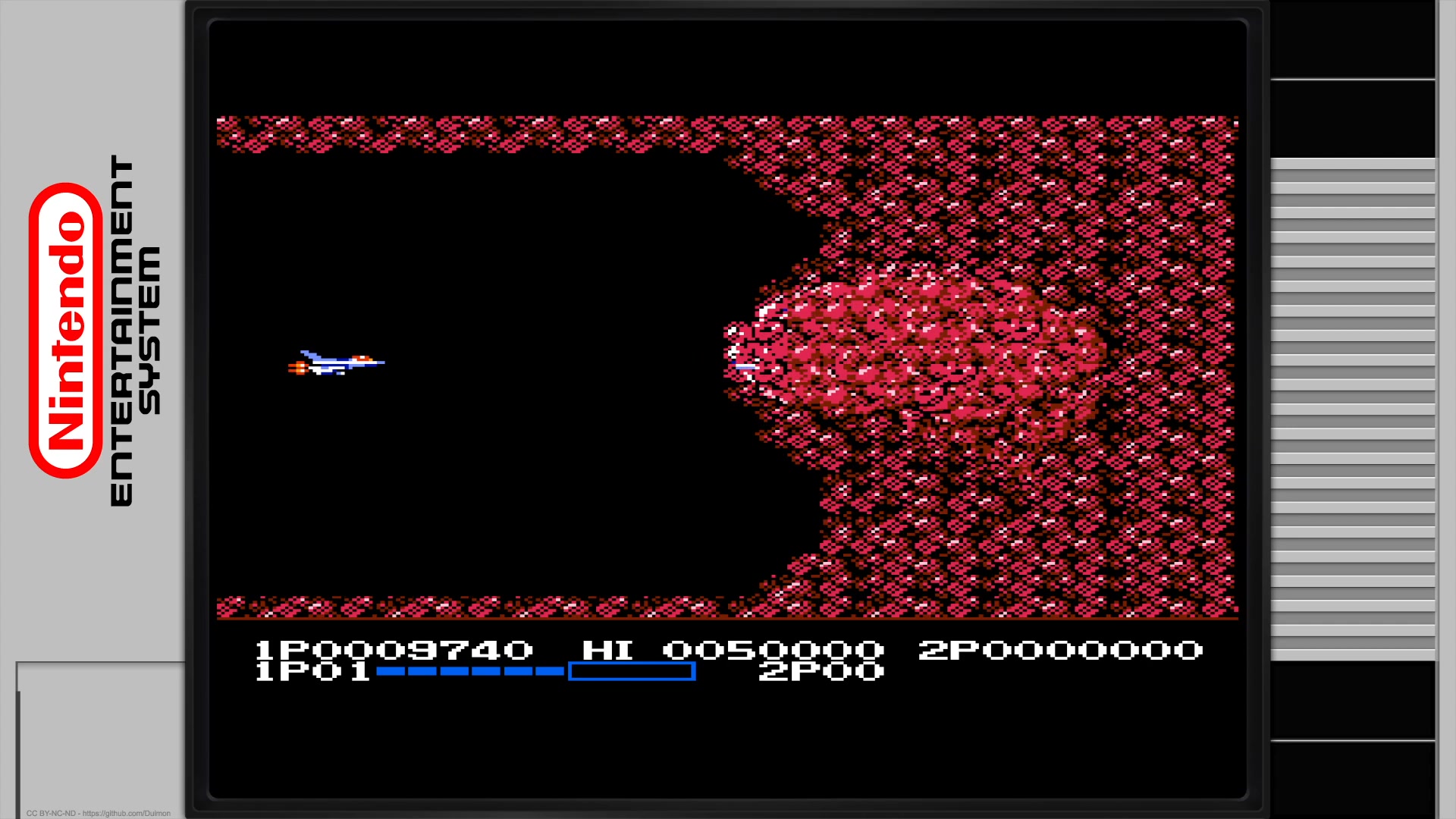 Just fired up Life Force (Konami, 1988) on the NES and what a ride