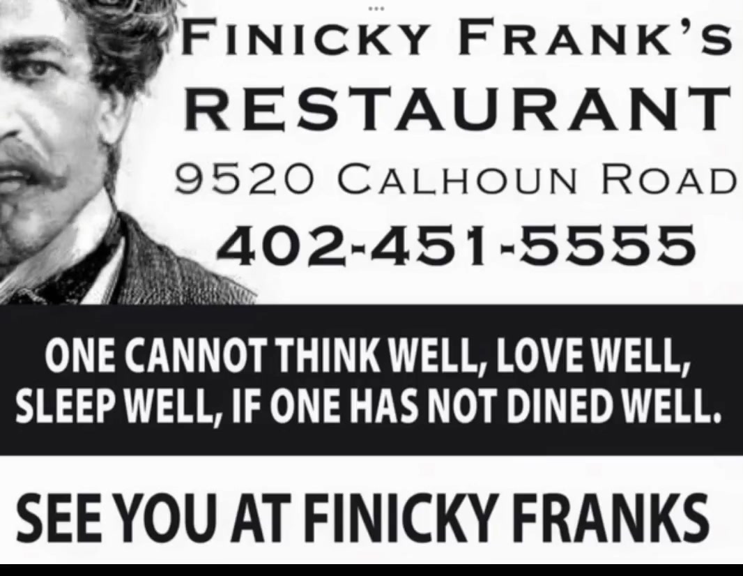 Finicky Franks on Reels | Facebook