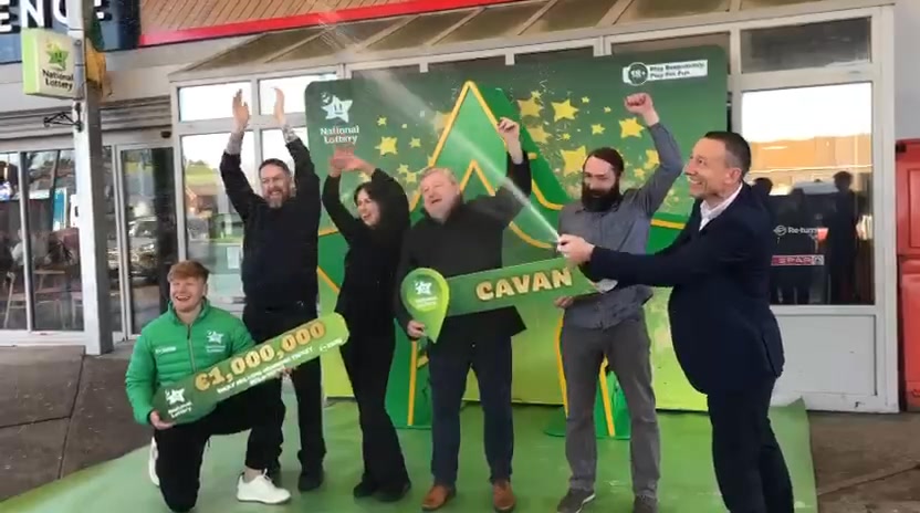 Great excitement at Rudden’s Service Station in Cavan as they sold the ...