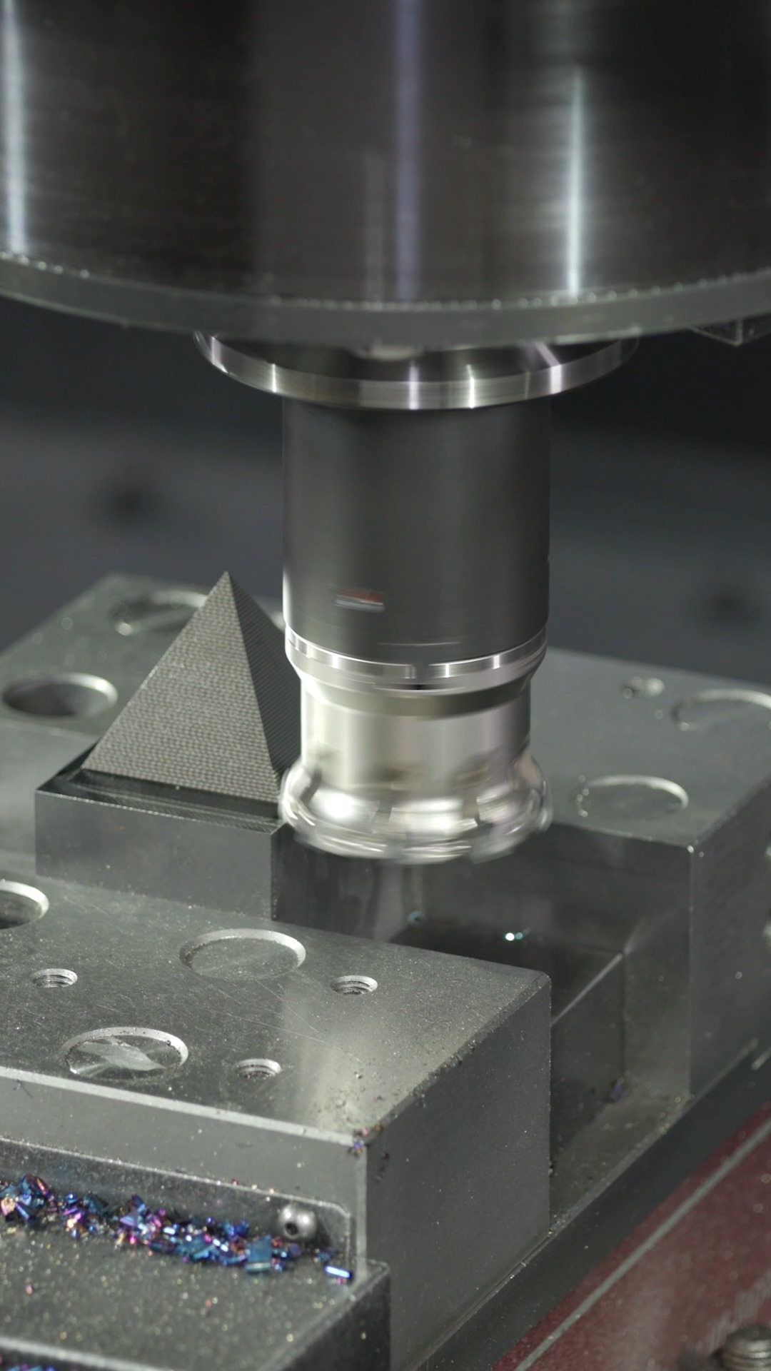 Machining the Great Pyramid of 56 HRC hardened steel using flat-top ...
