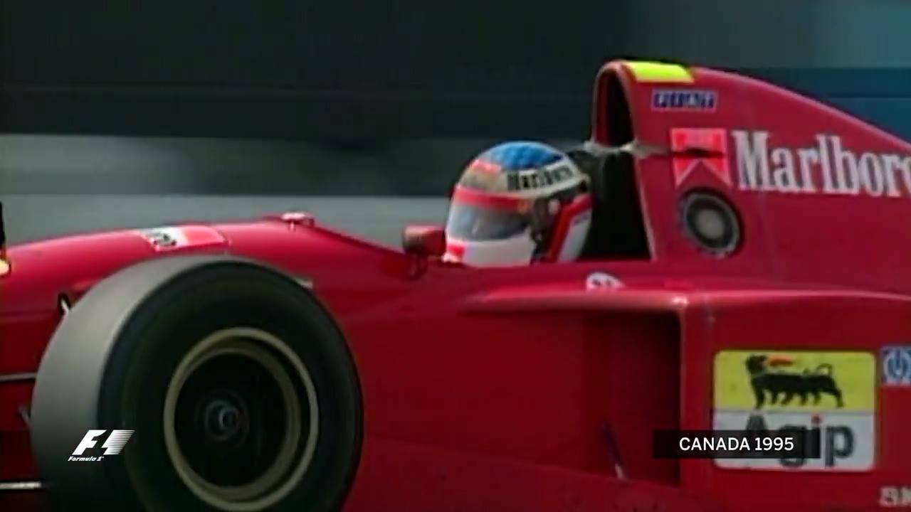 11 JUNE, 1995: Jean Alesi wins in Canada, giving the popular