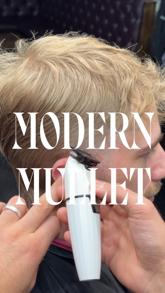 Modern mullet #haircut #modernmullet #menshair | Choppers Barbers ...