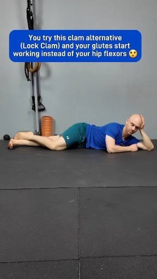The Clamshell Lie: Why Your Glutes Aren't Firing (The Lock Clam Fix) 🍑🔐 ...