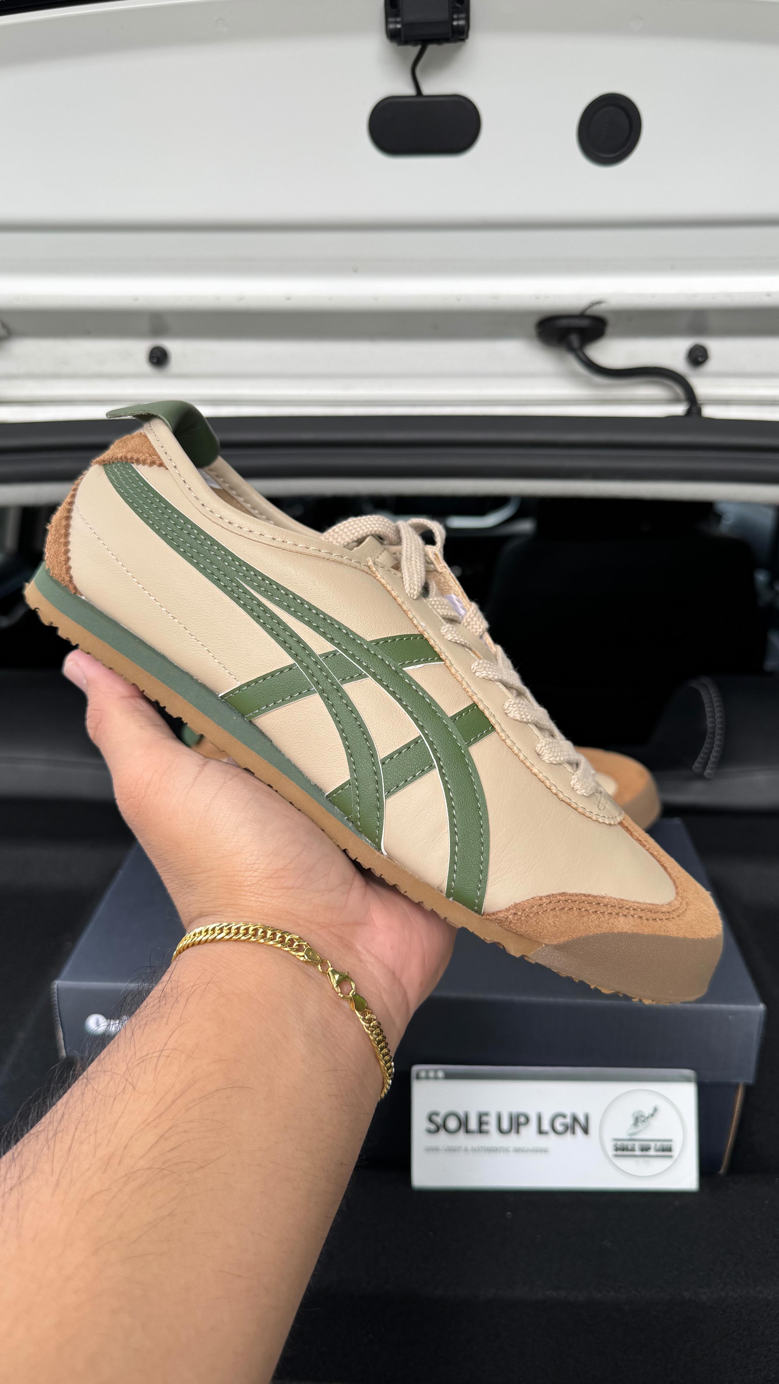 Onitsuka Tiger Mexico 66 “Beige Grass Green”?? Men