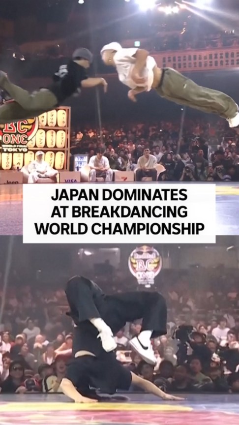 Japanese dancers have shown their dominance in the world breaking scene ...