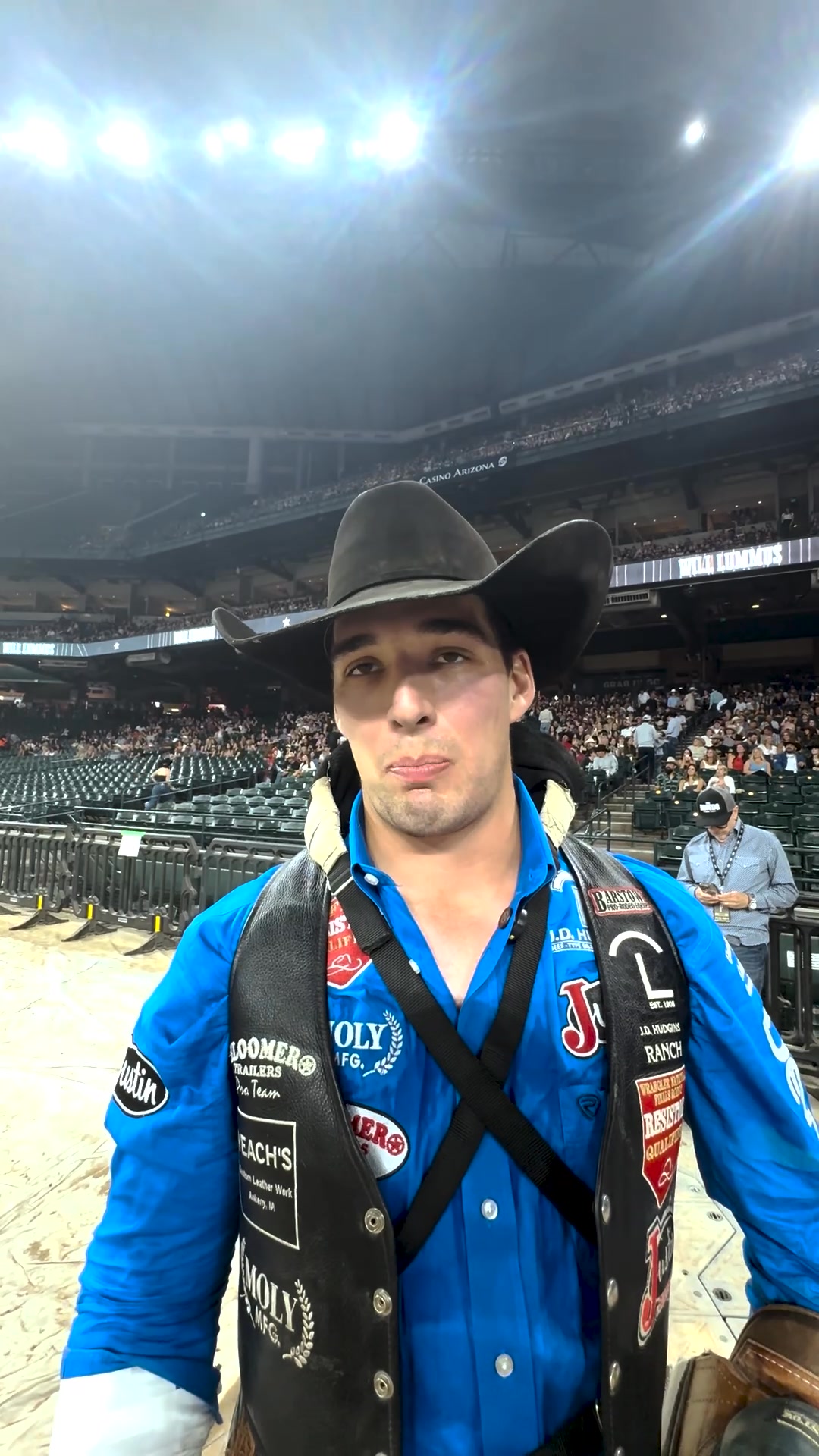 Straight from winning the Hondo Rodeo Fest, to the National Finals ...
