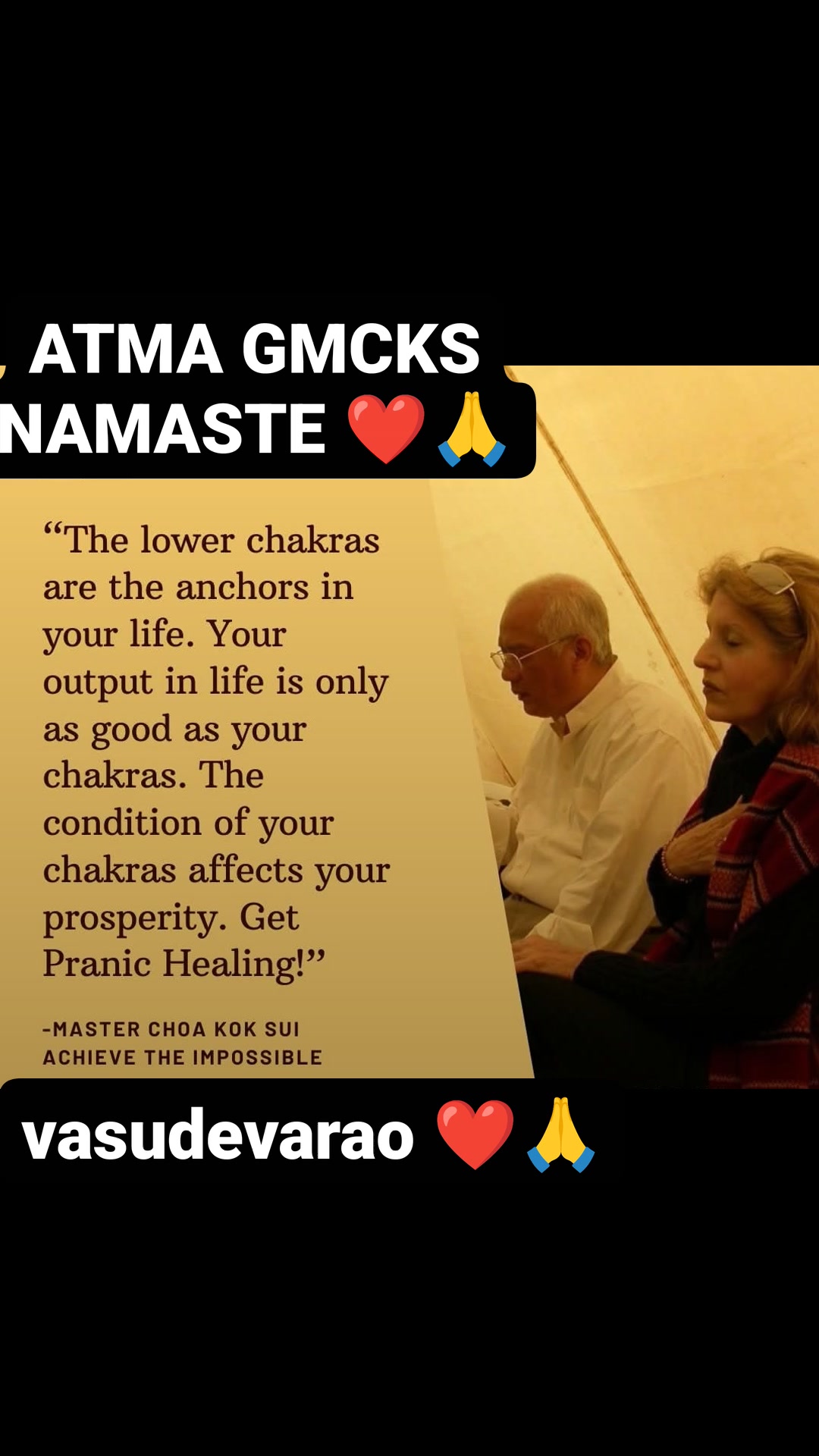 ATMA GMCKS NAMASTE ️🙏 | Vasu Rao