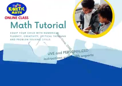 Let your child ace math. Enroll her at at Kinetic Math's ONE-ON-ONE ...