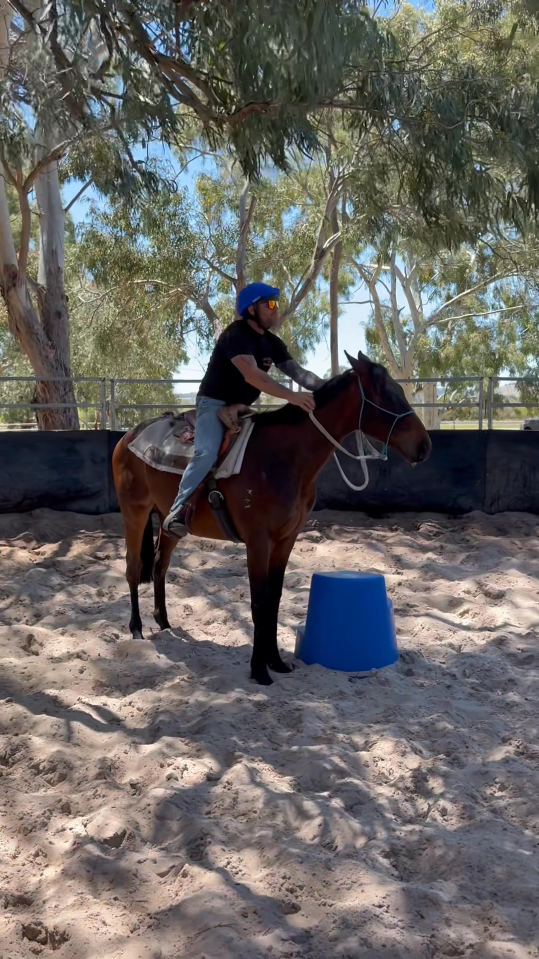 🥷 Isaac 🥷 NinjaChino Colt 🥷 Second ride today for Isaac and what a star ...