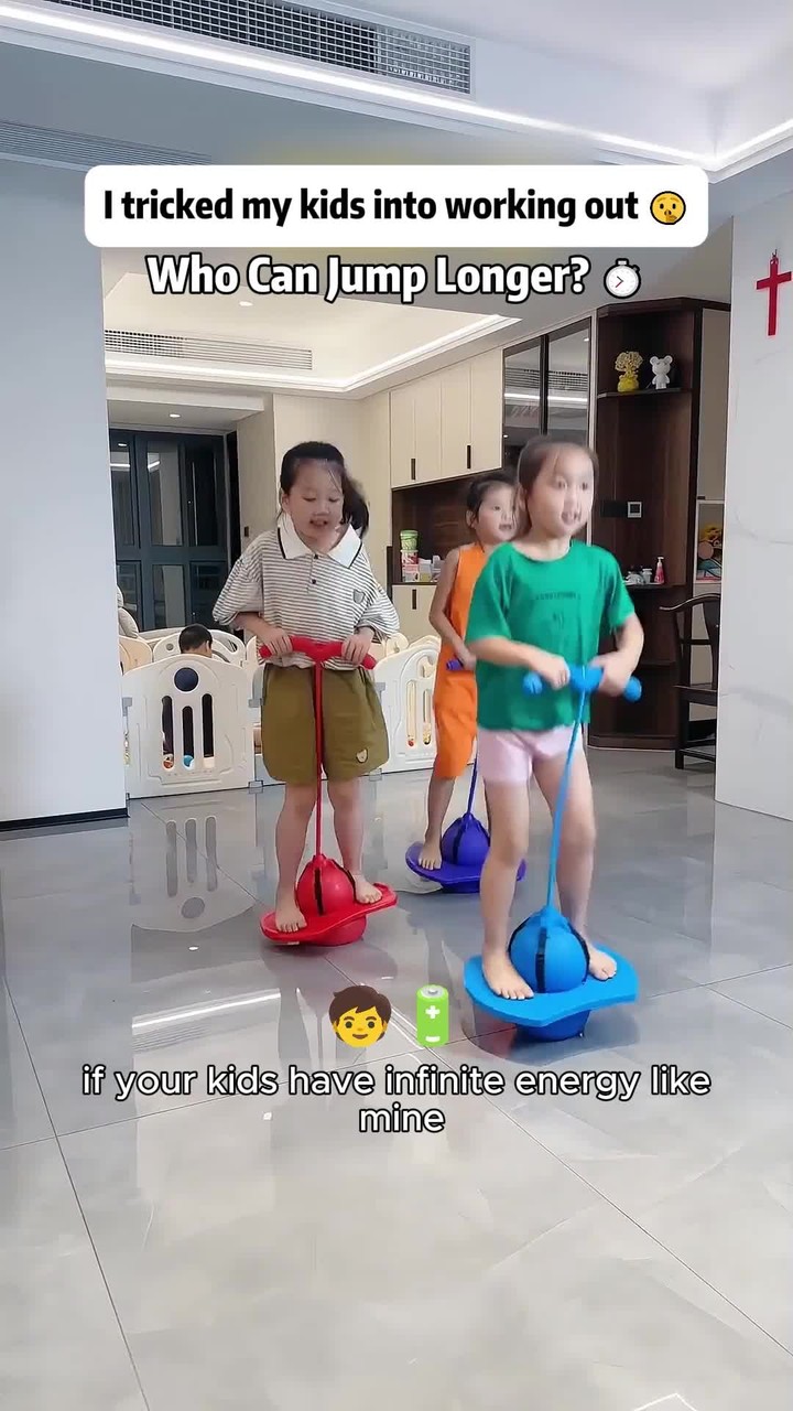 🦘⚡ Jump, Balance, Grow — Pure Fun in Every Bounce! Let kids burn energy ...